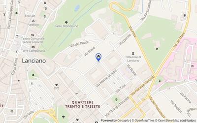 Mappa della zona: Via Isonzo, 66034 Lanciano CH, Italia, Lanciano, Chieti