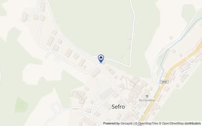Mappa della zona: Via Castello, 18, 62025 Sefro MC, Italia, 62025, Pioraco, Macerata