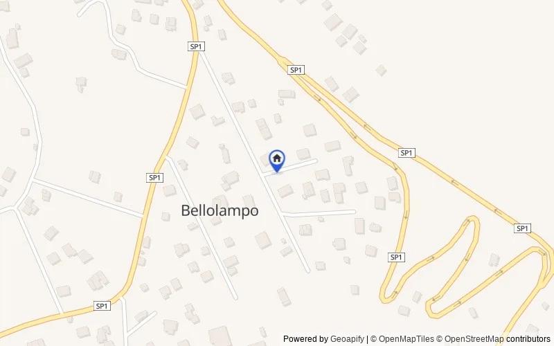 Karte der Umgebung: Via Menfi, 10, 90135 Bellolampo PA, Italia, 90100, Palermo, Palermo
