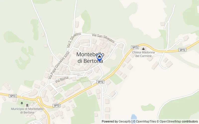 Mappa della zona: Via Orientale, 13, 65010 Montebello di Bertona PE, Italia, Montebello di Bertona, Pescara