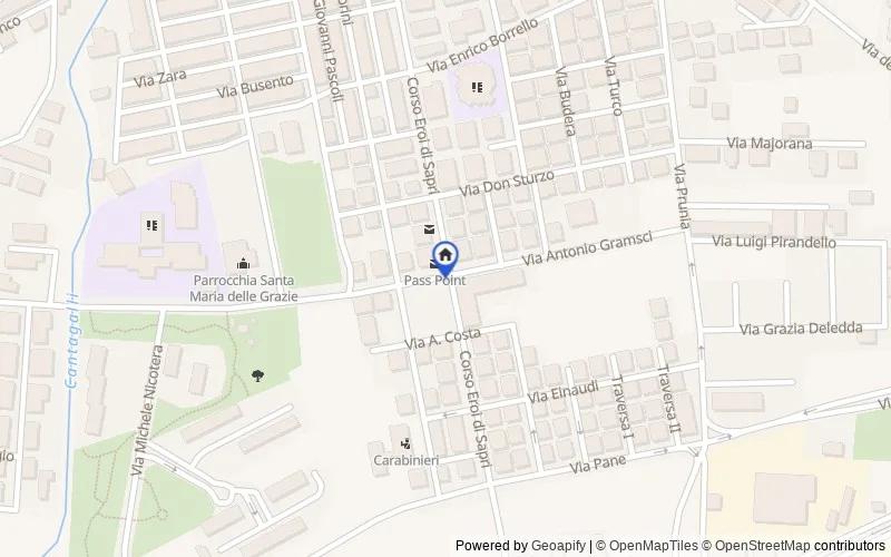 Mappa della zona: Via Gramsci e Via Eroi di Sapri, 88046, Lamezia Terme, Catanzaro