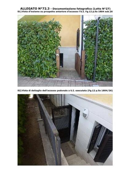 Piena proprietà di tavernetta con ingresso esclusivo sita in Policoro (presso Villaggio Riva Azzurra) al Viale Lido, in catasto fabbricati al Fg. 12, part.lla 1804 sub 26 piano S1, cat. C/2, classe 2, consistenza mq. 48, superficie mq. 60, rendita €. 99,16.