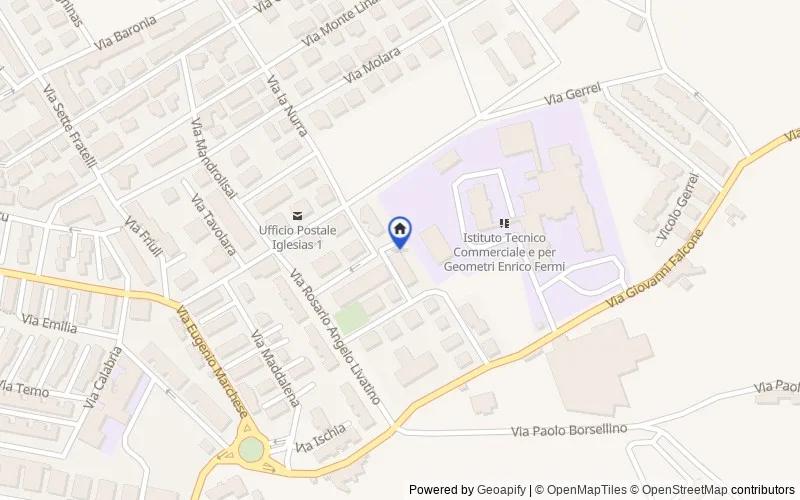 Map of the area: Via Trentino, 16, 09016 Iglesias CI, Italia, 09016, Iglesias, Sud Sardegna