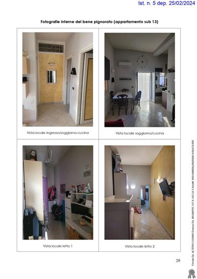 Nuda proprietà dell’appartamento in Napoli (NA), via Cardinale Filomarino n. 78, piano secondo, composto da soggiorno-cucina, tre camere, bagno e terrazzino a livello.