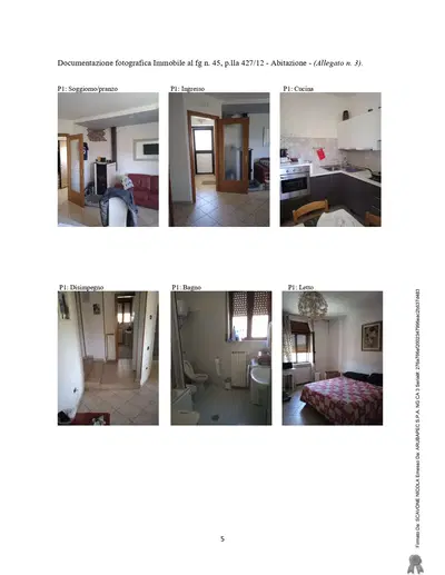 quota di 1/1 degli immobili nel comune di Potenza alla...