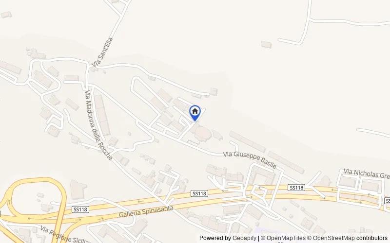 Mappa della zona: Via Giuseppe Basile, 4, 92100 Agrigento AG, Italia, Agrigento, Agrigento