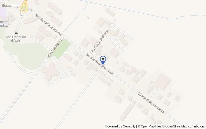 Mappa della zona: Str. della Speranza, 308, 04100 Borgo Bainsizza LT, Italia, 04100, Latina, Latina