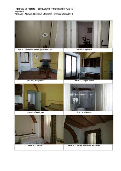 Piena proprietà di un appartamento ad uso civile abitazione piano T e composta da ingresso, disimpegno, soggiorno-pranzo cottura, camera, bagno e ripostiglio, oltre porzione di terreno quale resede a comune ad altre unità.