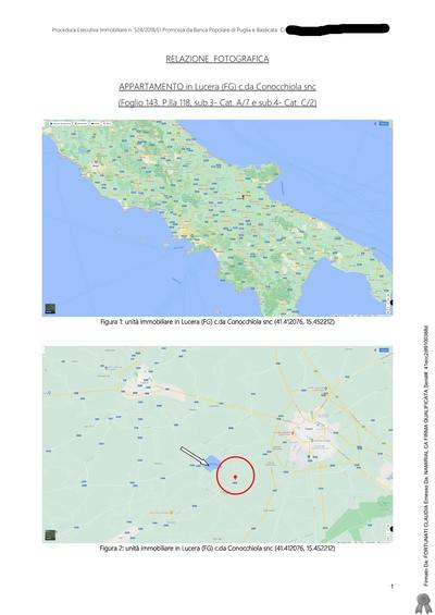 Abitazione composto di due piani fuori terra ed un piano interrato ad uso deposito con annesso accessorio di bagno, collegato al piano terra mediante scala interna con circostante corte di pertinenza della superficie di mq.  2.225.