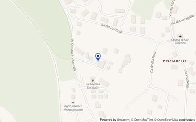 Mappa della zona: Via Sfodera, 2, 00062, Bracciano, Roma