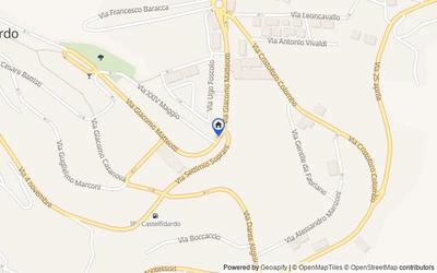 Mappa della zona: Via Bassi n.34, Castelfidardo, Ancona