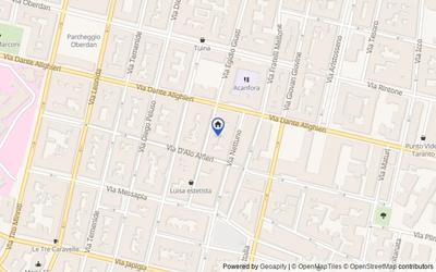 Mappa della zona: Via Egidio Giusti, 21, 74121 Taranto TA, Italia, Taranto, Taranto
