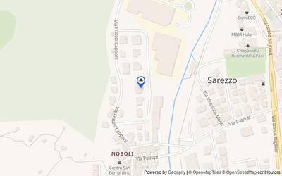 Mappa della zona: Via Fratelli Capponi, 26, 25068, Sarezzo, Brescia