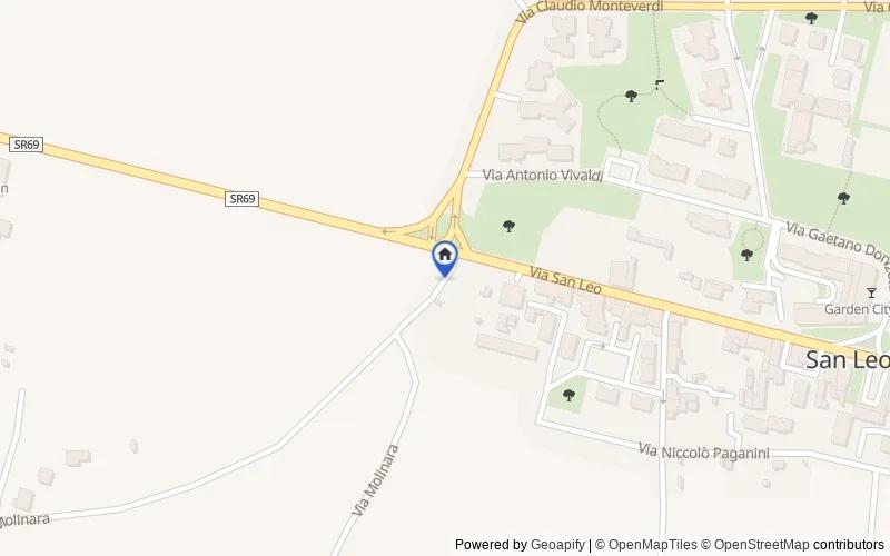 Map of the area: Via Molinara, 52100 Arezzo AR, Italia, 52100, Arezzo, Arezzo