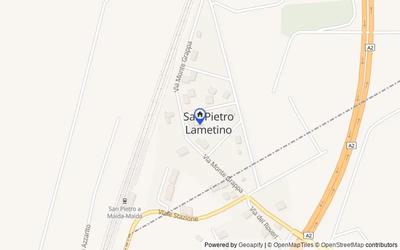 Mappa della zona: loc. Prato, 88046, Lamezia Terme, Catanzaro