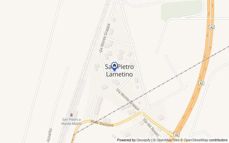 Mappa della zona: loc. Prato, 88046, Lamezia Terme, Catanzaro
