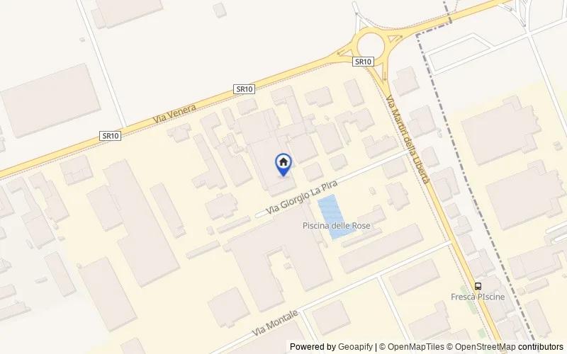 Mappa della zona: Via Giorgio La Pira nn. 10-12-14, 37052, Casaleone, Verona