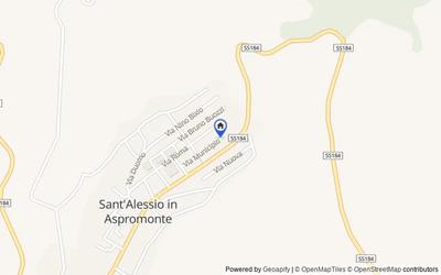 Mappa della zona: Ortì, Via  Municipio, snc, 89126, Reggio di Calabria, Reggio di Calabria