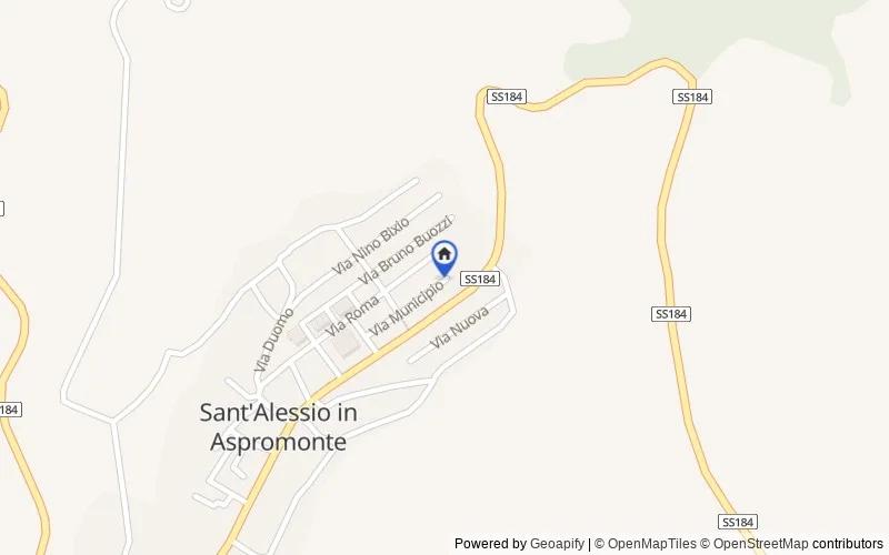 Map of the area: Ortì, Via  Municipio, snc, 89126, Reggio di Calabria, Reggio di Calabria