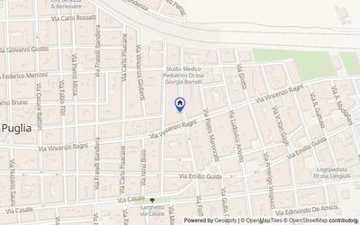 Mappa della zona: Via Silvio Pellico, 5, 70024, Gravina in Puglia, Bari
