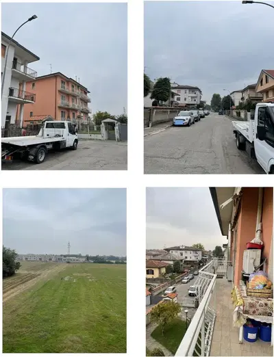 APPARTAMENTO AL TERZO PIANO, DI TRE LOCALI E SERVIZI, CANTINA AL PIANO SEMINTERRATO, BOX AD USO AUTORIMESSA AL PIANO TERRENO