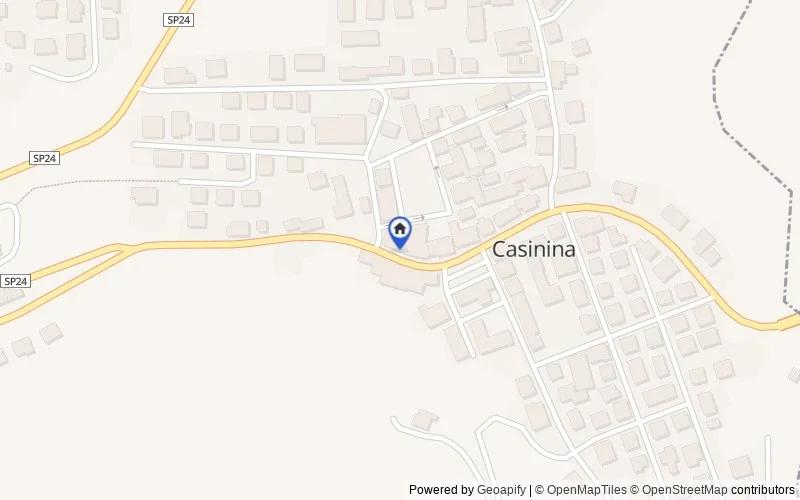 Mappa della zona: Via Provinciale, 80, 61028 Casinina PU, Italia, 61028, Sassocorvaro Auditore, Pesaro e Urbino