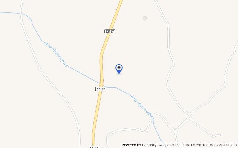 Mappa della zona: località Garroppus, 09020, Gesturi, Sud Sardegna