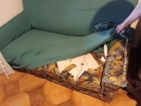 vetrinetta in legno con 3 sportelli in legno chiusi 3...