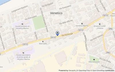 Mappa della zona: Via Nazionale nn. 138-140-142 ex via Nazionale n.130, 98040, Venetico, Messina