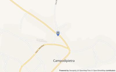 Mappa della zona: via Neviera, 19, 86010, Campodipietra, Campobasso