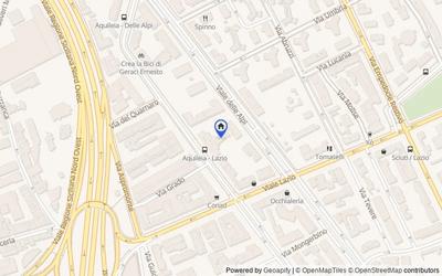 Mappa della zona: Via Aquileia, 7a e 7b, 90144 Palermo PA, Italia, 90100, Palermo, Palermo
