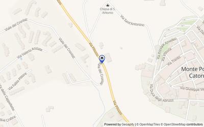 Mappa della zona: Via Pilozzo snc, 00040, Monte Porzio Catone, Roma