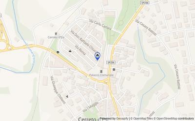 Mappa della zona: Via Berta, 2, 60043 Cerreto d'Esi AN, Italia, Cerreto d'Esi, Ancona