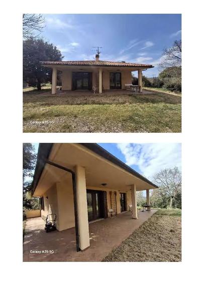 1/1 di intera proprietà su immobili ubicati nel Comune di Scansano in Località Perazzeta n. 56 costituiti da un’abitazione principale ed un garage. All’esterno è presente un ampio giardino e una piscina interrata avente una superficie di specchio d’acqua di 50 mq in totale abbandono. Lo stato di manutenzione è mediocre e sono necessari interventi manutentivi. Non è possibile determinare la piena funzionalità dell’impianto nonché lo stato di manutenzione dello strato di rivestimento della piscina.